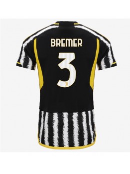 Juventus Gleison Bremer #3 Heimtrikot 2023-24 Kurzarm